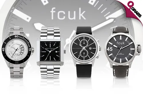 From QR169, Feel as Stylish as the French with FCUK Watches for Men & Women - Choose from 7 Sophisticated Designs! (Up to QR655 Value)